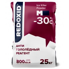 Антигололедный реагент Айс Киллер Паудер М -30°С (25кг) фиолетовый мешок